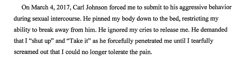 Illustration for article titled NFL Ref Carl Johnson's Domestic-Violence Accuser Has Now Been Charged